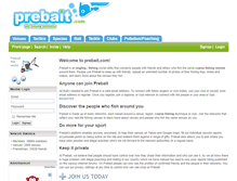 Tablet Screenshot of prebait.com